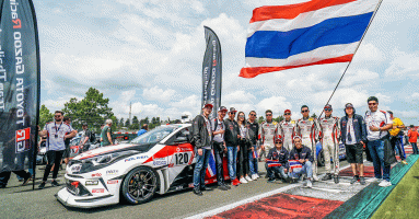 Toyata C-HR คว้าอันดับ 3 การแข่งขันระดับโลก ADAC Total 24h Race Nurburgring 2019