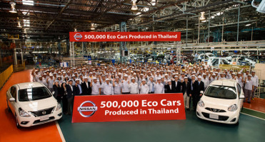 นิสสัน อีโค คาร์ ฉลองยอดผลิตในไทยทะลุ 500,000 คัน