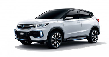 Honda X-NV Concept รถอเนกประสงค์ไฟฟ้าล้วนพื้นฐาน HR-V เฉพาะในจีน