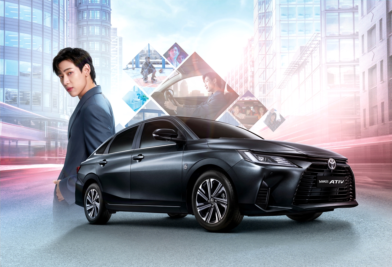 Toyota Yaris ATIV Premium Luxury โตโยต้า ยาริส ปี 2022 : ภาพที่ 4