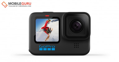 GoPro HERO10 Black กล้องสุดแรงตัวใหม่ พร้อมประสิทธิภาพเหนือขั้นกับคำนิยาม "Speed With Ease" ความละเอียด 23MP บันทึกวิดีโอ 4K 120FPS ราคา 16,500 บาท