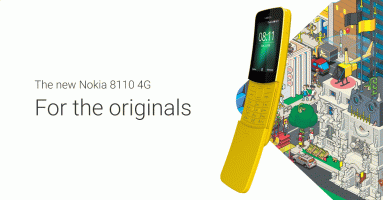 Nokia 8110 4G การกลับมาของตำนาน Banana Phone พร้อมรองรับ 4G LTE