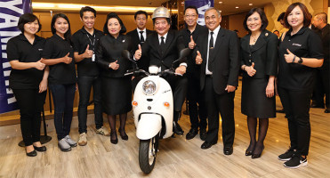 ยามาฮ่า จัดแสดงรถจักรยานยนต์ไฟฟ้า E-Vino ในงานสัมมนาฯไทยแลนด์ 4.0