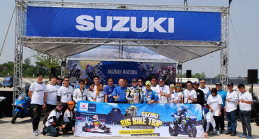 Suzuki จัดเต็มทริปบิ๊กไบค์ ชวนลูกค้าเที่ยว พร้อมชมการแข่งขันรถจักรยานยนต์ระดับเอเชีย