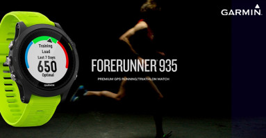 Garmin Forerunner 935 นาฬิกา GPS Multi-sport รุ่นล่าสุด ฟังก์ชันเทรนนิ่งจัดเต็ม น้ำหนักเบาสวมใส่สบาย