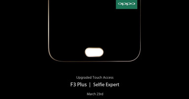 OPPO F3 Plus มือถือกล้องหน้าคู่ จอใหญ่ จะมาพร้อมค่ารูรับแสง F1.7 และเทคโนโลยีชาร์จเร็ว VOOC Flash Charge