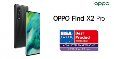 OPPO Find X2 Pro คว้ารางวัล สมาร์ทโฟนที่อัดแน่นด้วยเทคโนโลยีและดีไซน์ที่โดดเด่นสวยงาม จาก EISA