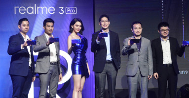 เปิดตัวสมาร์ทโฟน realme 3 Pro ปลุกความเร็วเหนือระดับกับ "ใหม่ - ดาวิกา" แบรนด์แอมบาสเดอร์คนแรกของไทย