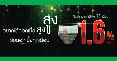 บัญชีเงินฝากประจำพิเศษ 11 เดือน จากกสิกรไทย ให้ดอกเบี้ยสูงทุกเดือนจนใครๆ ก็เก็บเงินให้งอกเงยได้