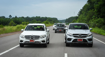 Mercedes-Benz ขนทัพทดสอบ SUV สุดหรู สานต่อทำความดีเพื่อเด็กๆ
