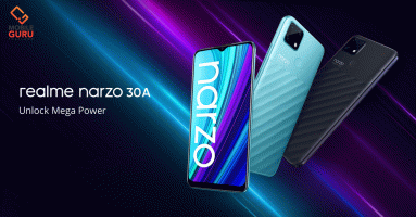 realme Narzo 30A สมาร์ทโฟนสเปคแรง MediaTek Helio G85, แบตเตอรี่สุดอึด 6,000 mAh ราคาเพียง 4,299 บาท