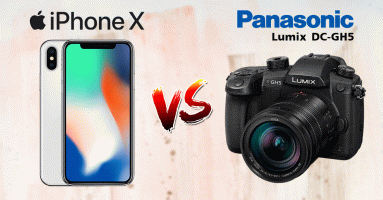 iPhone X ปะทะกล้องโปร Panasonic Lumix DC-GH5 ใครจะถ่ายวีดีโอ 4K ได้เจ๋งกว่ากัน!