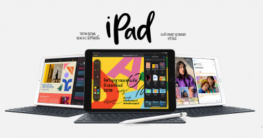 Apple iPad รุ่น 10.2 นิ้ว จอภาพ Retina รองรับ Apple Pencil และ Smart Keyboard ราคาเริ่มต้น 10,900.-