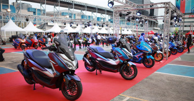 เอ.พี.ฮอนด้า จัดงานรวมพลผู้ใช้รถจักรยานยนต์ Honda Forza ใน Forza Sky Bar Party