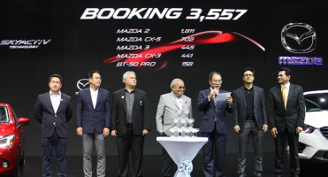 Mazda กวาดยอดจองงานมอเตอร์โชว์กว่า 3,500 คัน