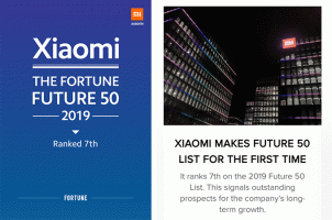 เสียวหมี่ ติดโผ 50 บริษัทดาวรุ่งและบริษัทที่มาแรงแห่งอนาคต ของ FUTURE 50 LIST