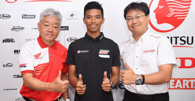 Idemitsu Honda Team Asia ประกาศส่ง "ก้อง สมเกียรติ" ลงแข่ง Moto2 ปี 2019