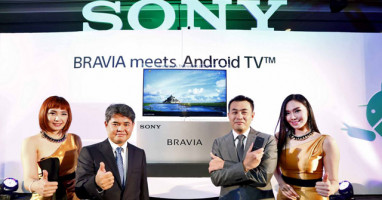 โซนี่ เปิดตัวทีวีบราเวียรุ่นใหม่ "Android TV" เป็นหัวหอกบุกตลาดครั้งแรก