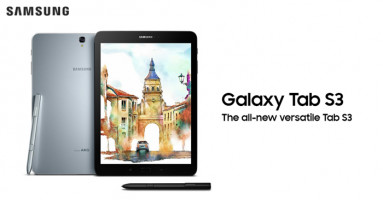 Samsung Galaxy Tab S3 มาพร้อมปากกา S Pen และลำโพง 4 ตัวจาก AKG