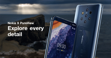 Nokia 9 PureView สมาร์ทโฟนรุ่นแรกของโลก ที่มาพร้อมกล้องหลังเลนส์ ZEISS Optics 5 ตัว