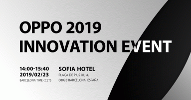 OPPO เตรียมเปิดตัวนวัตกรรมใหม่ที่งาน OPPO 2019 Innovation Event ซึ่งจัดขึ้นในช่วงงาน MWC 2019
