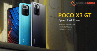 POCO X3 GT สมาร์ทโฟนสุดแรง MediaTek Dimensity 1100 5G ราคาเปิดตัวเพียง 9,999 บาท เท่านั้น!