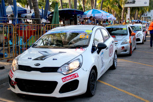 รัฐธนินท์ ควบ KIA Rio ลงแข่ง "Bangsaen Thailand Speed Festival 2014"