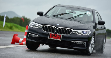 BMW โชว์สมรรถนะ ในกิจกรรมทดสอบซีรีส์ 5 โฉมใหม่