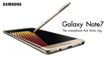 Samsung Galaxy Note 7 สมาร์ทโฟนพันธุ์แกร่ง พร้อมปากกา S Pen เขียนได้แม้จอเปียก