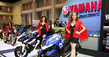 Yamaha ขนทัพร่วมโชว์ใน Bangkok International Auto Salon 2015