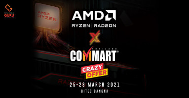 AMD จัดโปรโมชั่นสุดพิเศษ "AMD x COMMART: CRAZY OFFER" ณ งานคอมมาร์ท ไบเทค บางนา 25-28 มี.ค. 64 นี้