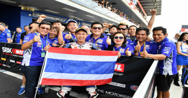 ตั้น-เดชา ไกรศาสตร์ Yamaha Thailand Racing Team คว้าอันดับ 2 รุ่น World Supersport