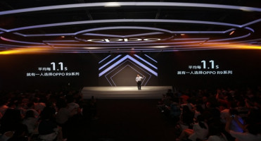 Oppo R9 หรือ F1 Plus ทำยอดขายในจีนถล่มทลาย เฉลี่ย 1 เครื่อง ต่อ 1.1 วินาที