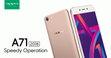 OPPO A71 (2018) สมาร์ทโฟนขนาดกะทัดรัด Snapdragon 450 และเทคโนโลยี  A.I. Beauty Recognition Technology