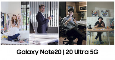 Samsung Galaxy Note20 Series ไอเท็มสุดล้ำแห่งปีของ ชมพู่ - ฌอน - แสตมป์ - เบนซิลล่า
