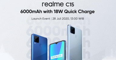 realme C15 สมาร์ทโฟนซีรีส์ C รุ่นใหม่ แบตใหญ่ 6,000 mAh จ่อเปิดตัว 28 ก.ค. นี้