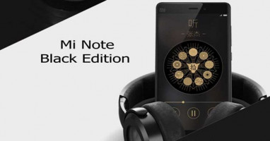 เสี่ยวหมี่ เผยโฉม Mi Note Black Edition