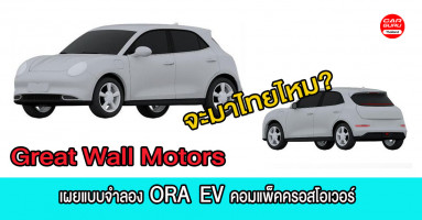 Great Wall Motors เผยแบบจำลอง ORA รถยนต์ไฟฟ้าคอมแพ็คครอสโอเวอร์ใหม่ในจีน