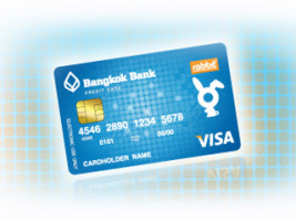 บัตรเครดิตธนาคารกรุงเทพแรบบิท จะช้อปหรือเดินทาง ก็รวดเร็วทันใจในบัตรเดียว