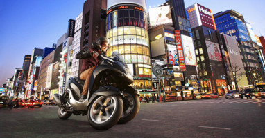 Yamaha Tricity ABS Edition หยุดโลกด้วยเทรนด์ใหม่