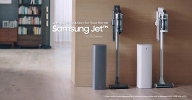 Samsung Jet เครื่องดูดฝุ่นไร้สายรุ่นใหม่ พร้อมด้วยเครื่อง Clean Station โซลูชั่นความสะอาด ที่ทรงพลัง เพื่อสุขอนามัยที่ดียิ่งกว่า