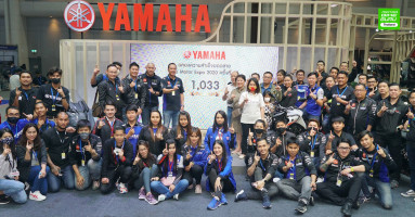 Yamaha ฉลองยอดขาย 1,033 คัน ในงานมอเตอร์เอ็กซ์โป 2020 ส่วน New MT-03 สุดร้อนแรง ยอดจองทะลุ 300 คัน