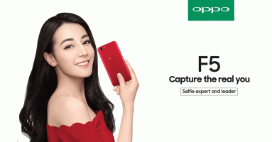 OPPO F5 สมาร์ทโฟนไร้ขอบ 18:9 ความละเอียด Full HD+ กล้องหน้า 20MP พร้อมระบบ AI