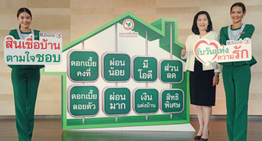 "สินเชื่อบ้านตามใจชอบ" ดอกเบี้ยต่ำสุด 0.50% จากกสิกรไทย