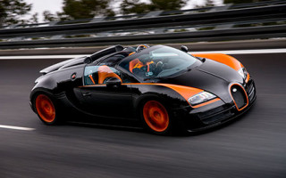 อันดับที่ 3: Bugatti Veyron 16.4 Grand Sport Vitesse