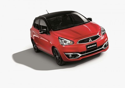 รายชื่อศูนย์-โชว์รูมมิตซูบิชิ Mitsubishi Mirage Limited Edition Red Metallic ปี 2018