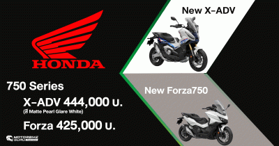 Honda Bigbike เปิดตัวคลาส 750Series 2 รุ่น ได้แก่ New X-ADV และ New Forza750 สีใหม่ พบกับความที่สุดในคลาสในงาน Motor Expo 2025