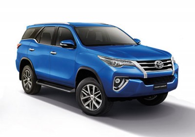 รายชื่อศูนย์-โชว์รูมโตโยต้า Toyota Fortuner 2.8V 2WD AT ปี 2015