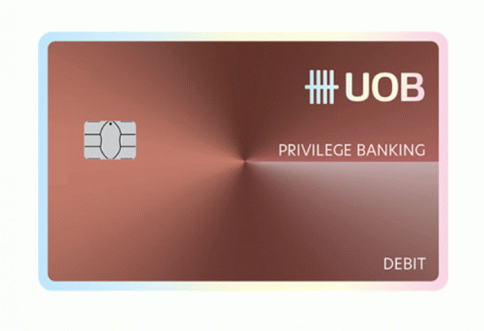 บัตรยูโอบี พริวิเลจ แบงก์กิ้ง เดบิต (UOB Privilege Banking Debit Card)-ธนาคารยูโอบี (UOB)