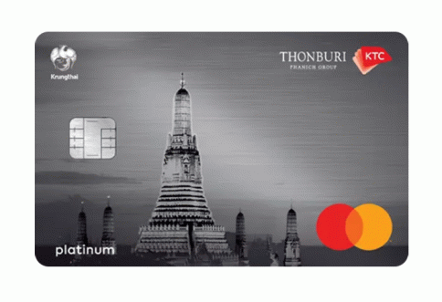 บัตรเครดิต KTC - THONBURI AUTO PLATINUM MASTERCARD-บัตรกรุงไทย (KTC)